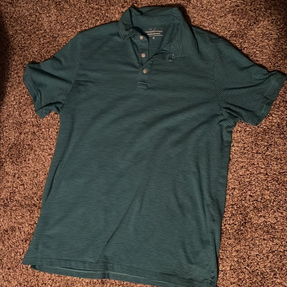 Vineyard Vines Edgartown Polo blue/green Medium - Picture 2 of 7